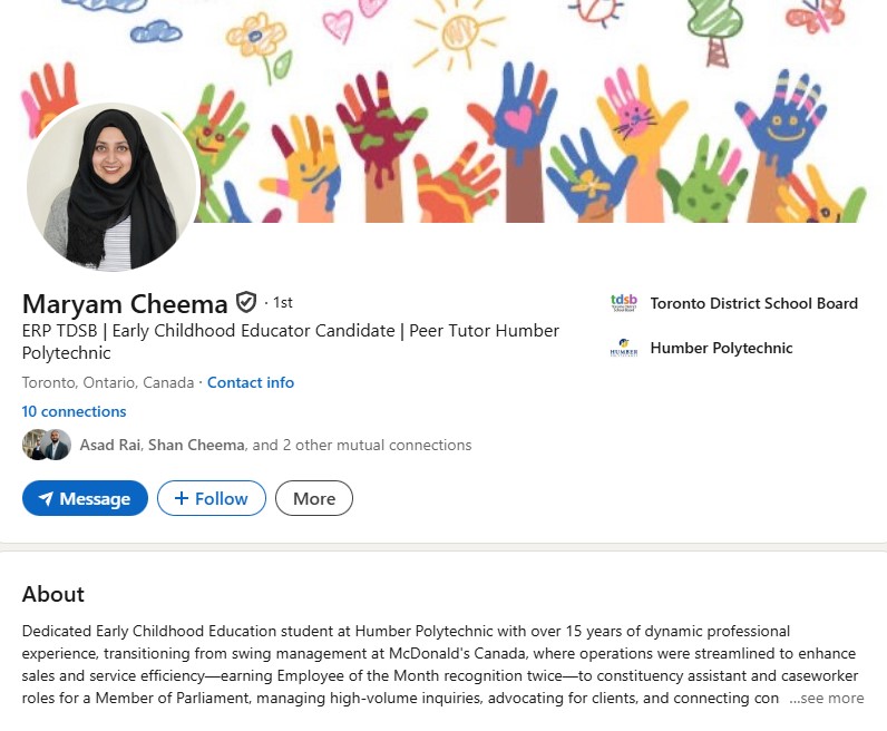 linkedin maryam