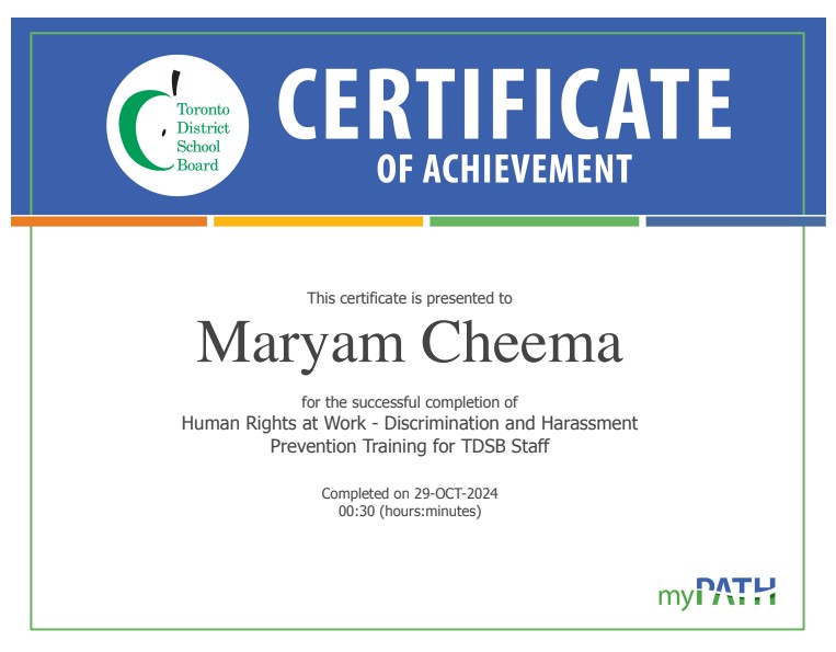 Human Rights at Work - Discrimination and Harassment